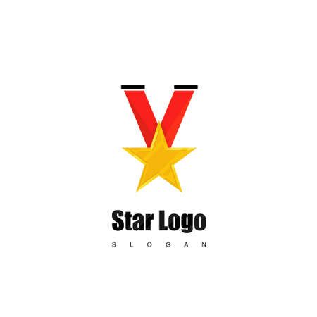 Star Medal Design Vectorのイラスト素材