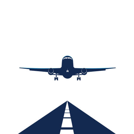 Plane Logo Design Vectorのイラスト素材