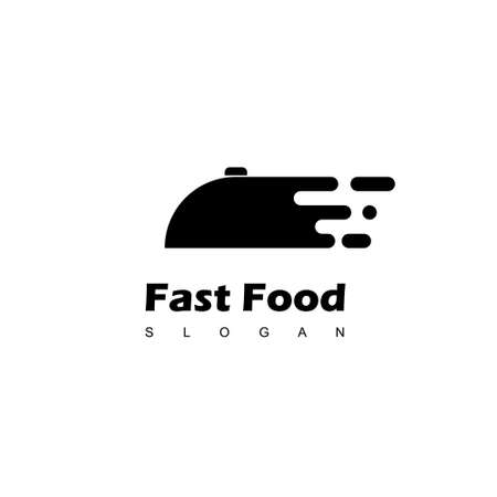 Fast Food Logoのイラスト素材