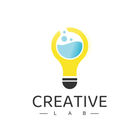 Creative Labs Logo Design Templateのイラスト素材