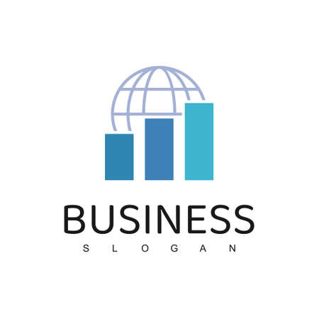 Global Business Logo Design Templateのイラスト素材