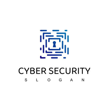 Security Logo Technology Company Symbolのイラスト素材