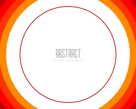 Modern Abstract Red Circle Backgroundのイラスト素材