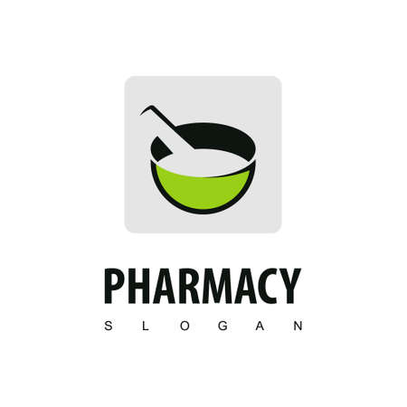 Pharmacy Logo, Medicine Symbolのイラスト素材
