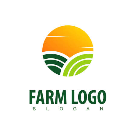 Farm Logo Design Inspirationのイラスト素材