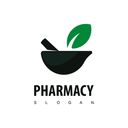 Pharmacy Logo, Medicine Symbolのイラスト素材