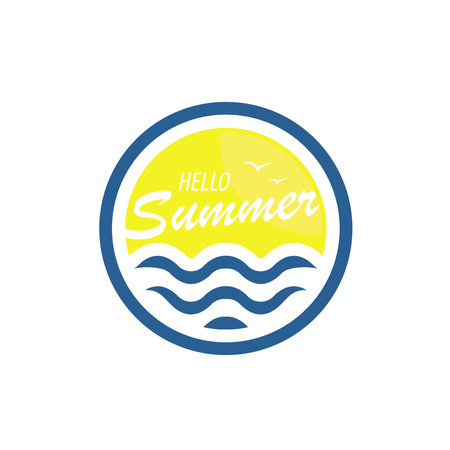 Hello SUmmer Logo Design Inspiration