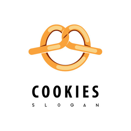 Cookies Logo Design Inspirationのイラスト素材