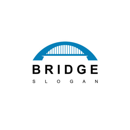 Bridge Logo Design Inspirationのイラスト素材