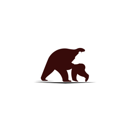 Bear Logo Design Inspirationのイラスト素材