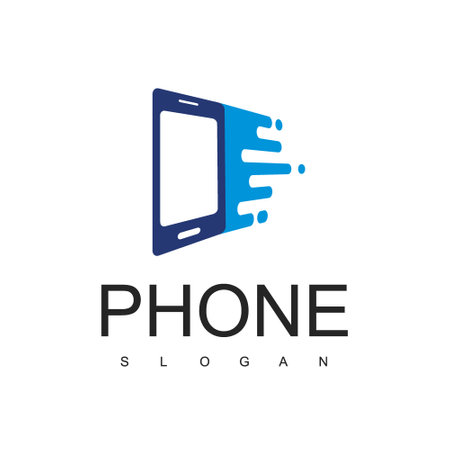 Smart Phone Logo Design Templateのイラスト素材