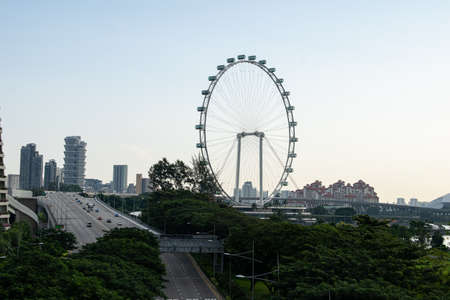 PANORAMIC VIEW BOTANIC GARDEN, SINGAPORE, NOVEMBER, 2018のeditorial素材