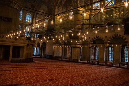 ARCHITECTURE FROM BLUE MOSQUE , ISTANBUL, TURKEYのeditorial素材