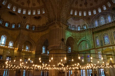 ARCHITECTURE FROM BLUE MOSQUE , ISTANBUL, TURKEYのeditorial素材