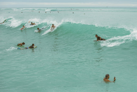 Editorial content from people surfing in Oahu, Honolulu, Hawai.