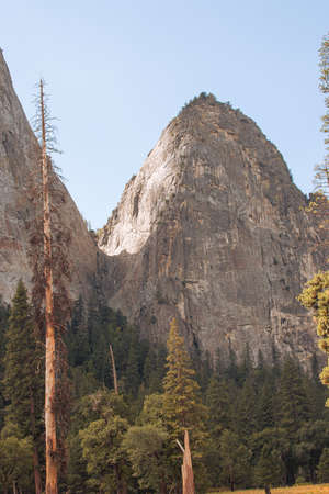 Autumn landscape from Yosemite National Park, California, United States. High quality photoの写真素材