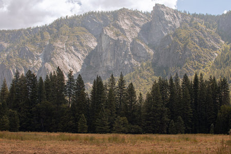 Autumn landscape from Yosemite National Park, California, United States. High quality photoの写真素材