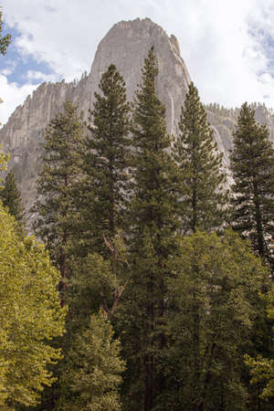 Autumn landscape from Yosemite National Park, California, United States. High quality photoの写真素材