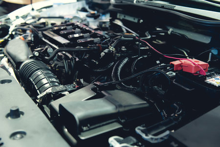 Car engine ,car engine backgroundの写真素材