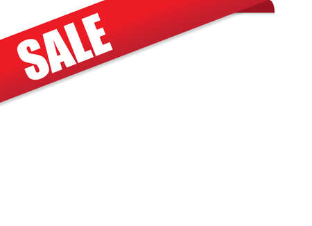 Sale banner template designのイラスト素材