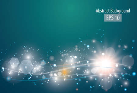 Abstract light vector backgroundのイラスト素材