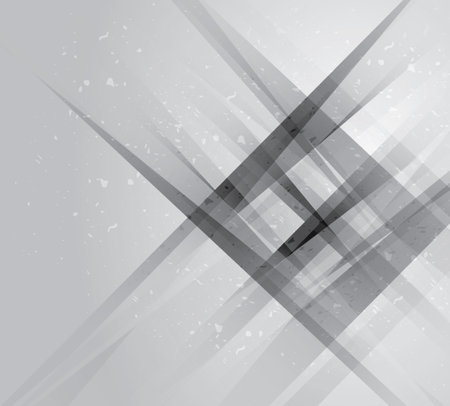 Abstract gray tech geometric corporate design background. . gray, abstract geometric background. vector illustrationのイラスト素材