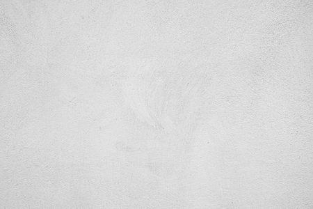 White grunge room background, suitable for product presentation backdrop.の写真素材