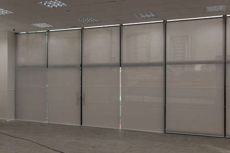 Pictures of blinds, curtains and roller blinds of my own, and in an office, to decorate your environmentの写真素材