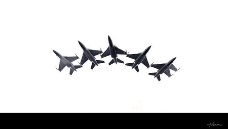 Fighter Jet Cobra Maneuver Silhouette Set isolated on plain white background.のイラスト素材