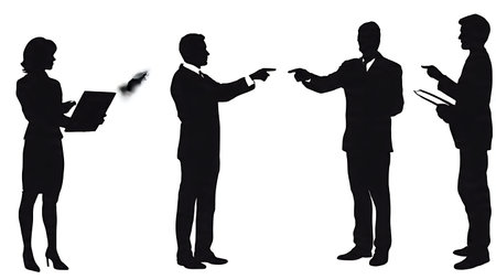 Black Solid Anchor Touchscreen Silhouettes Set of Six on White Background isolated on plain white background.のイラスト素材