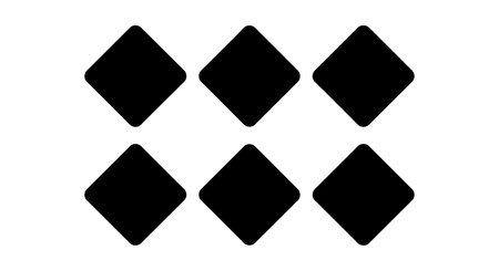 Black solid colour filled silhouettes Set.のイラスト素材