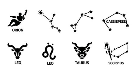 Black solid colour filled silhouettes Set.のイラスト素材