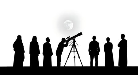 Black solid filled silhouettes isolated on plain white backgroundのイラスト素材