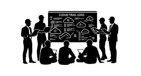 Black Solid Cloud Trail Analysis Silhouettes Set of Six on White Background isolated on plain white background.のイラスト素材