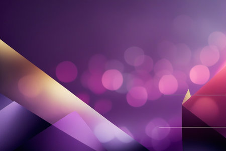 Abstract background with bokeh defocused lights. Vector illustration.の写真素材