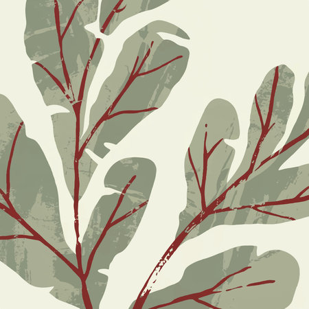 abstract floral background with colorful flowers and leaves, vector illustration.のイラスト素材