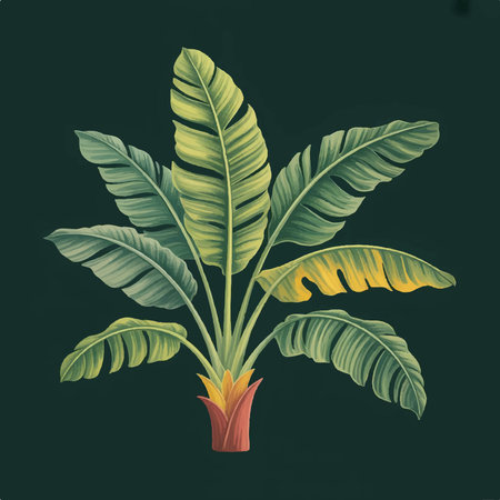 Illustration of a green leaf with an arrow. Vector illustration.のイラスト素材