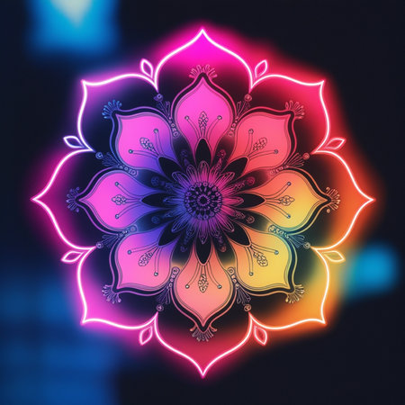 Mandala. Ethnic decorative elements. Hand drawn background. Islam, Arabic, Indian, ottoman motifs.の写真素材