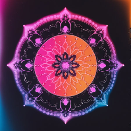 Mandala. Ethnic decorative elements. Hand drawn background. Islam, Arabic, Indian, ottoman motifs.の写真素材