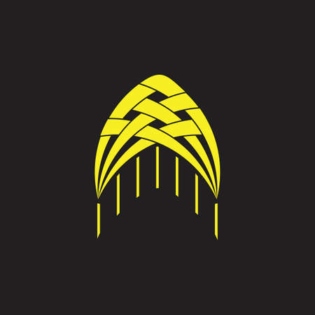 fast arrow linked logo vectorのイラスト素材