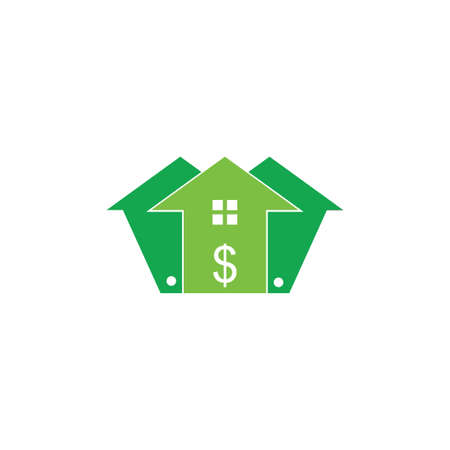 home price tag symbol logo vectorのイラスト素材