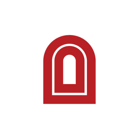 window stripes geometric logo vectorのイラスト素材