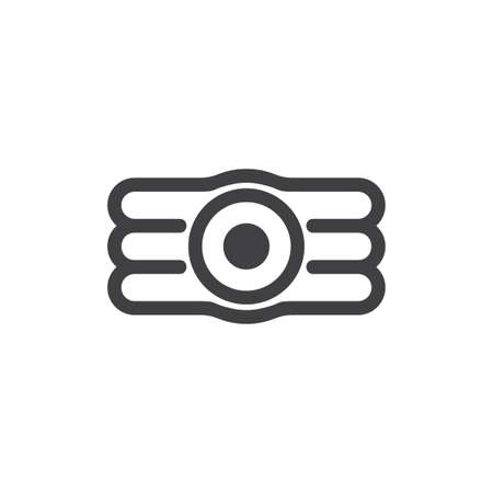 letter ee abstract logo vectorのイラスト素材