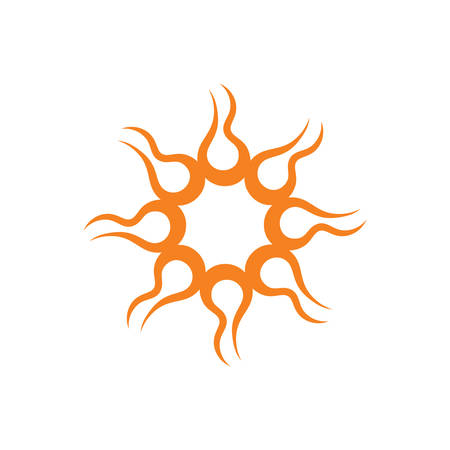 curves star swirl decoration vectorのイラスト素材