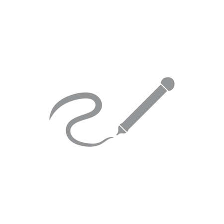 simple pen and ink simple symbol vectorのイラスト素材