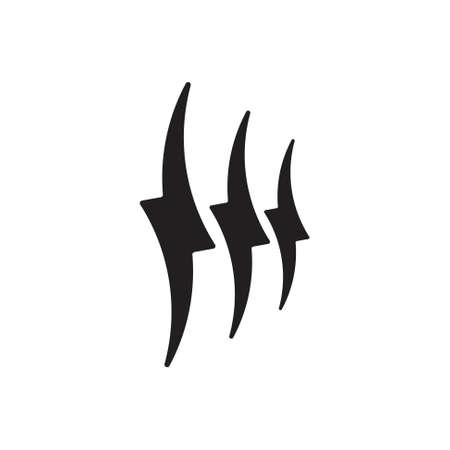 curves geometric power symbol logo vectorのイラスト素材