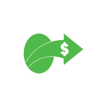 money arrow up motion business symbol vectorのイラスト素材
