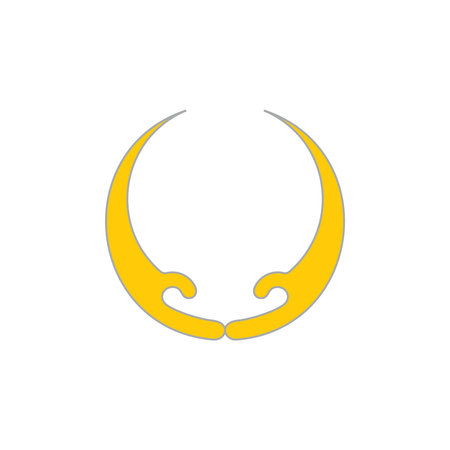 hand care circle decoration symbol vectorのイラスト素材