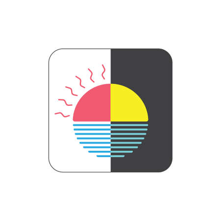 unique unusual geometric simple design symbol  vector collection setのイラスト素材