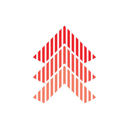 motion fast stripes arrow logo vectorのイラスト素材